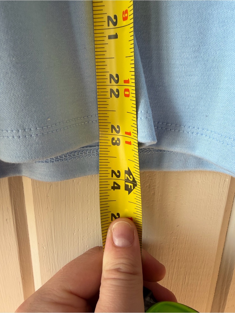 L.L. Bean Women’s Light Blue Short Sleeve Crew Neck Cotton Tee, Size XL-P, NWOT - Picture 5 of 5